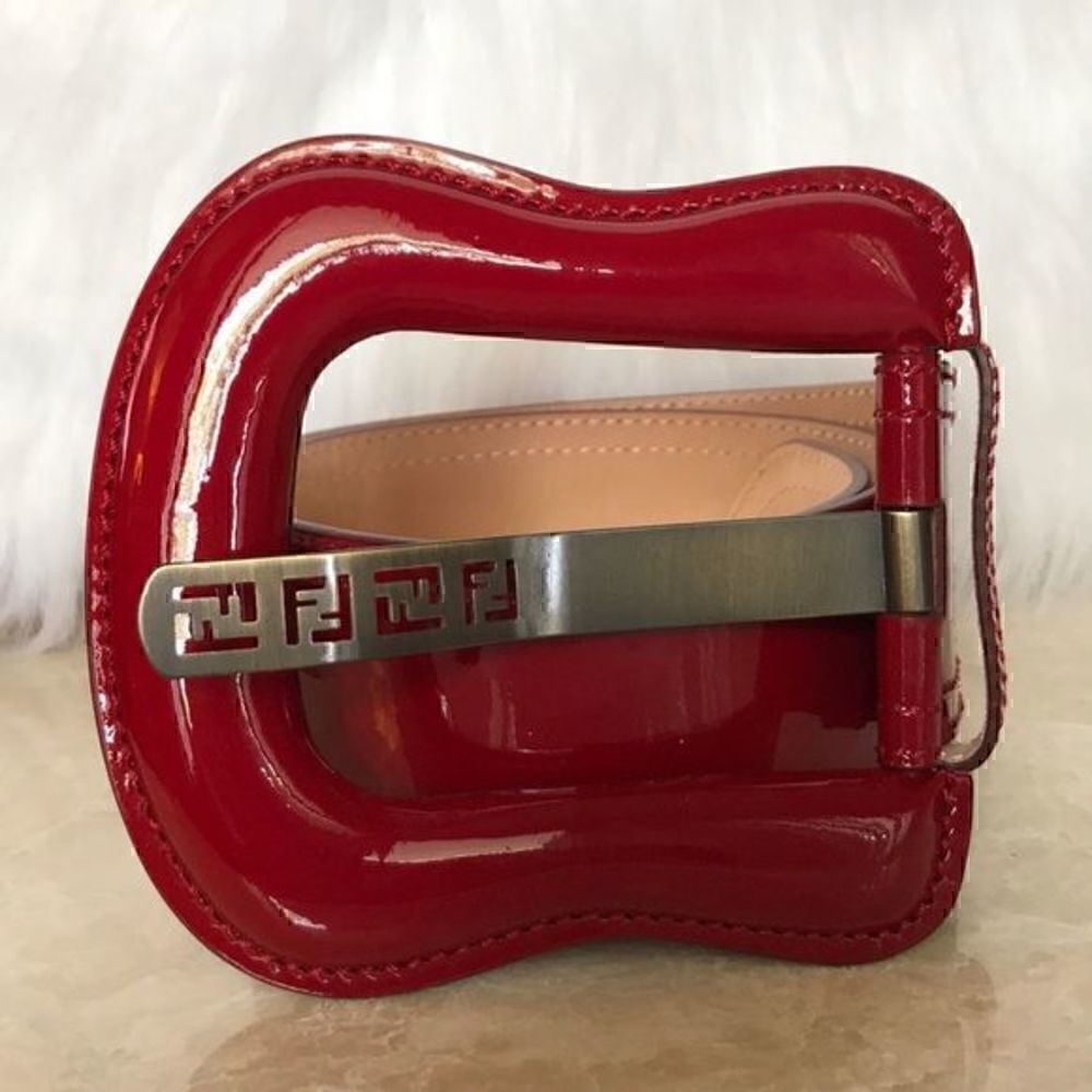 FENDI BELT leather made in Italy 100% authentic